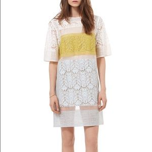 DR106 Rebecca Taylor Patch Lace Dress